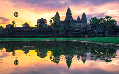 sunrise-cambodian-temple